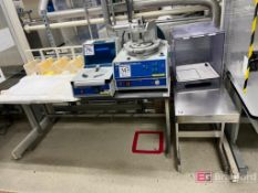 Lot (2) Stainless Steel Work Tables