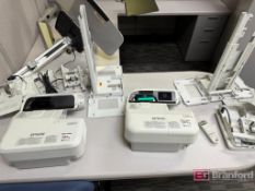 (2) Assorted Epson LCD Projectors