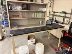6' Wide Industrial Work Bench w/ Contents
