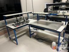 Lot (2) Morning Glory Workbenches w/ Risers