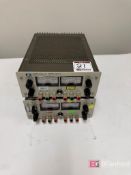 Lot (2) Hewlett Packard 6205B Dual DC Power Supplies