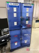 Microtech Desiccant Storage Cabinet w/ 4 Doors; Blue Tint