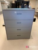 Metal Filing Cabinet w/ Contents