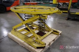 Rotating Scissor Lift Table
