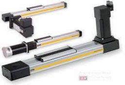 Lot of (6) Parker Belt-Driven Linear Actuators