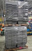 (2) Pallets of Plastic Nesting Storage Bins w/ Integrated Lids