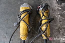 (2) DeWalt 4 1/2