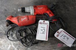 Milwaukee 0375-1 Reversing Drill/Milwaukee 0299-20 Drill