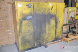 (2) Two-Door Flammable Storage Cabinets