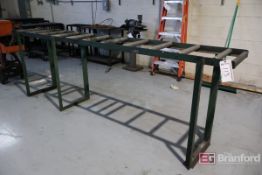 (2) Gravity Roller Conveyors