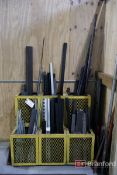 6-Bin Material Rack w/ Threaded Rod/Assorted Stock