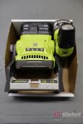 Lot Box of Ryobi P721 One+ 18v Hybrid LED Work Light