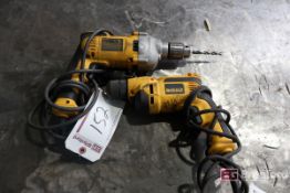 (2) DeWalt 1/2