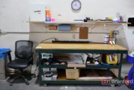 Heavy Duty Steel Shipping Bench w/ Contents
