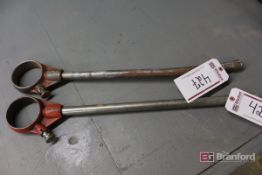 (2) Ridgid Model 12-R Pipe Threading Ratchet and Handle Only