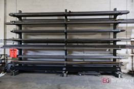 4-Tier Heavy Duty Cantilever Rack w/ Contents
