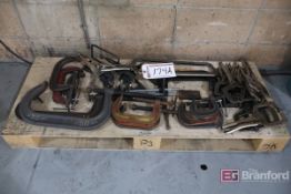 Pallet Lot of Various Clamps