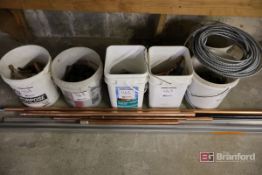 Miscellanious Lot of Pipe Fittings w/ Multiple Various Lengths of Copper Pipe