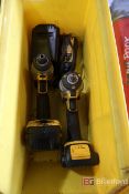 (2) DeWalt Cordless Impact Drivers