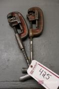 (2) Ridgid Part Number 143075 Heavy Duty Pipe Cutter