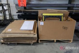 Pallet Lot of Packing Material, Corrugated Boxes,etc
