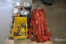 Pallet Lot of (18) Tuflex Roundslings
