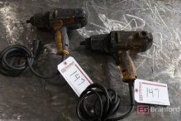 (2) DeWalt 1/2