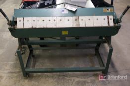 Tin Knocker Model 2248 Sheet Metal Fabrication Brake