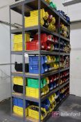 (4) Industrial Shelving Units, Heavy Duty, w/ Contents