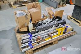 Pallet Lot of Boellhoff Gerriets Components, Clamps & Shackles