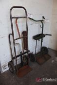 Acetolyne Torch Cart, Hand truck