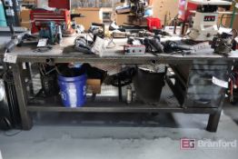 Custom Fabricated Heavy Duty Steel Welders Bench