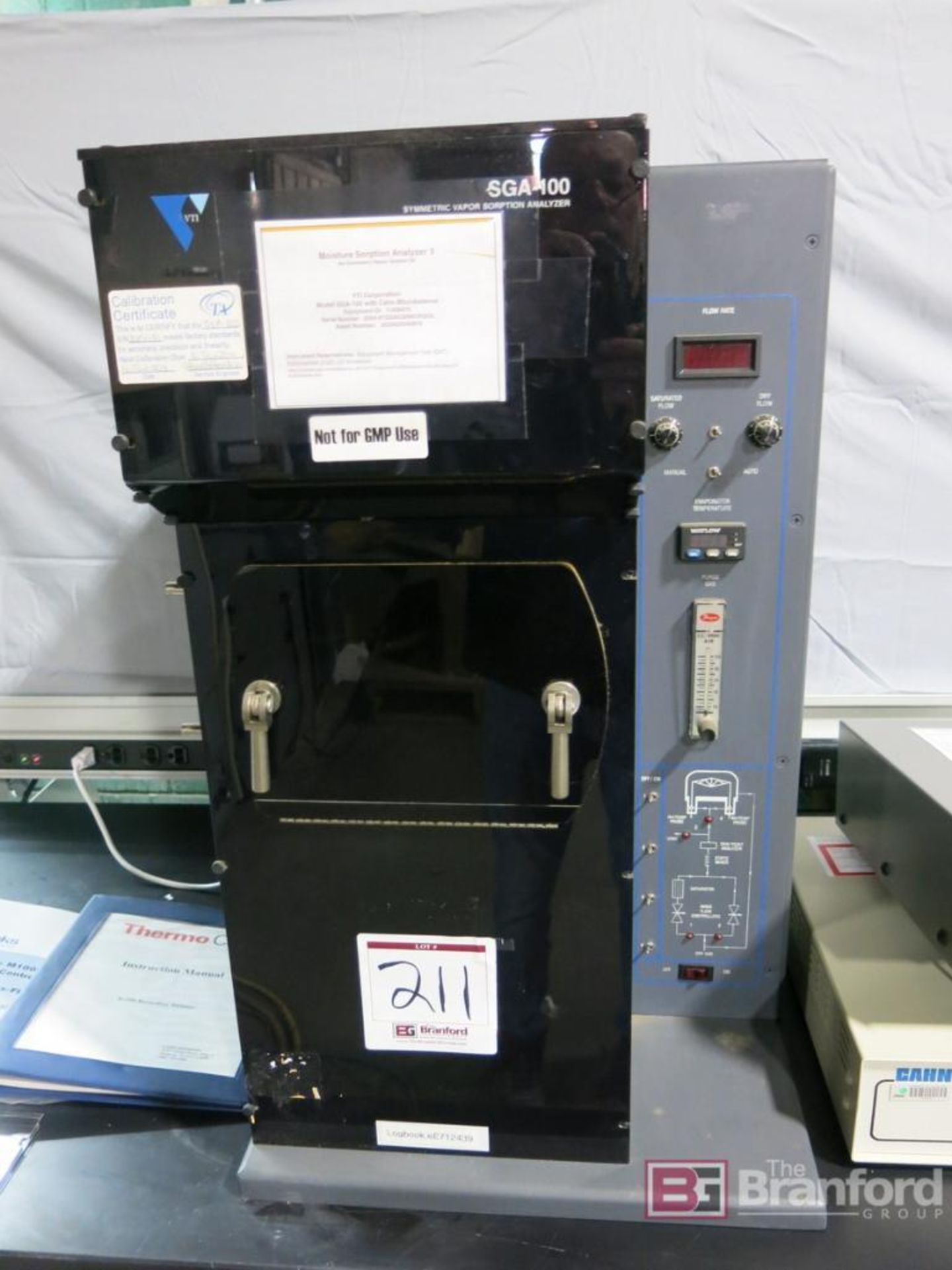 VTI Model SGA-100 Symmetric Vapor Sorption Analyzer/Gravimetric Vapor Sorption Analyzer - Image 12 of 20