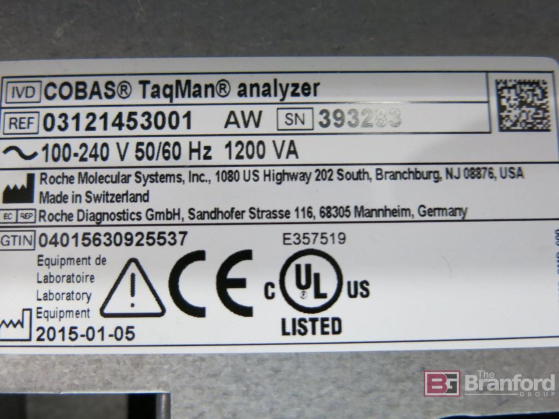 Roche Cobas 4800 Realtime PCR System - Image 15 of 18