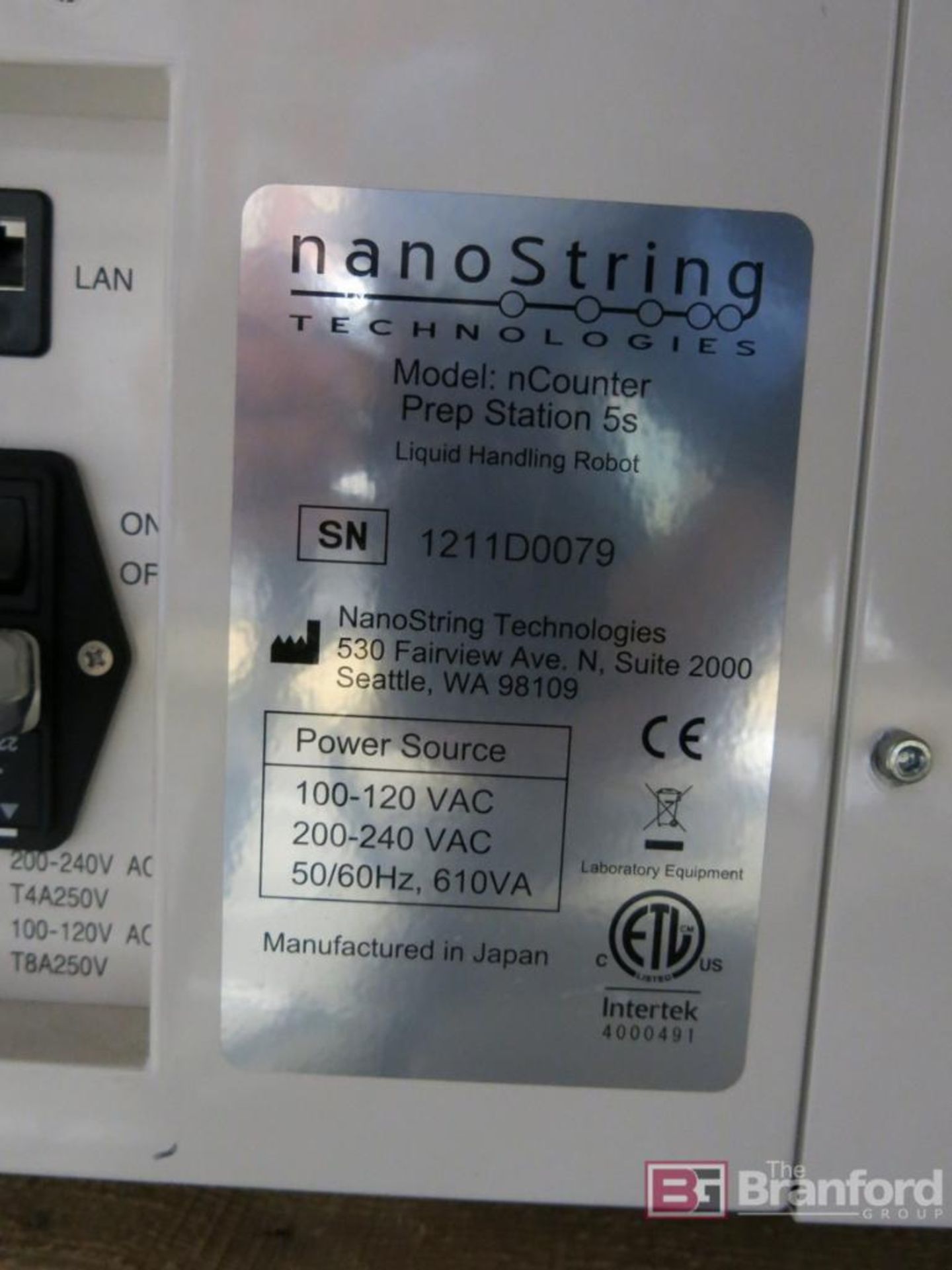 Nanostring Technologies N Counter Prep Station 5S - Image 5 of 5