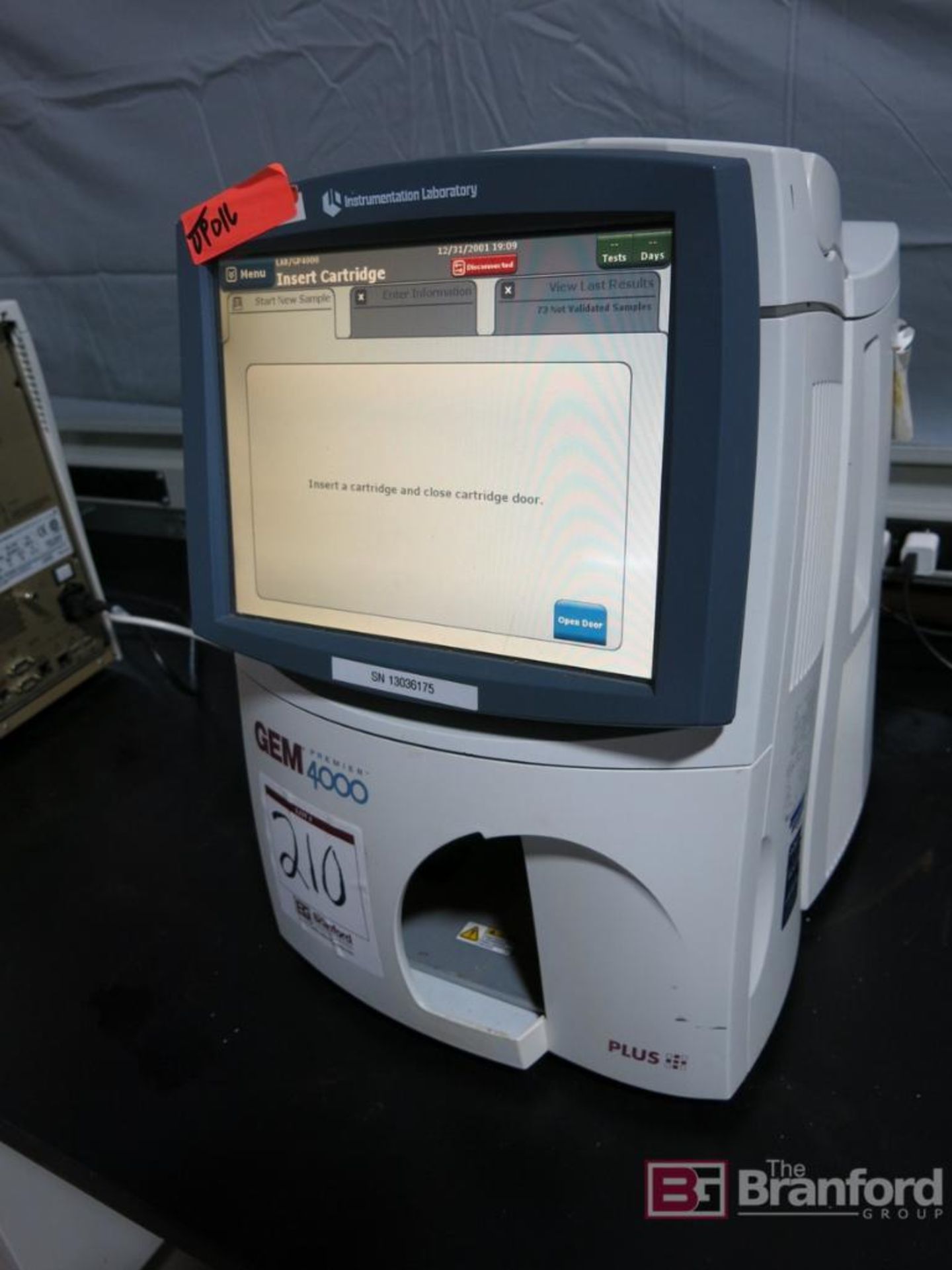 Instrumentation Laboratory Gem Premier 4000 Plus Blood Gas Analyzer - Image 2 of 8