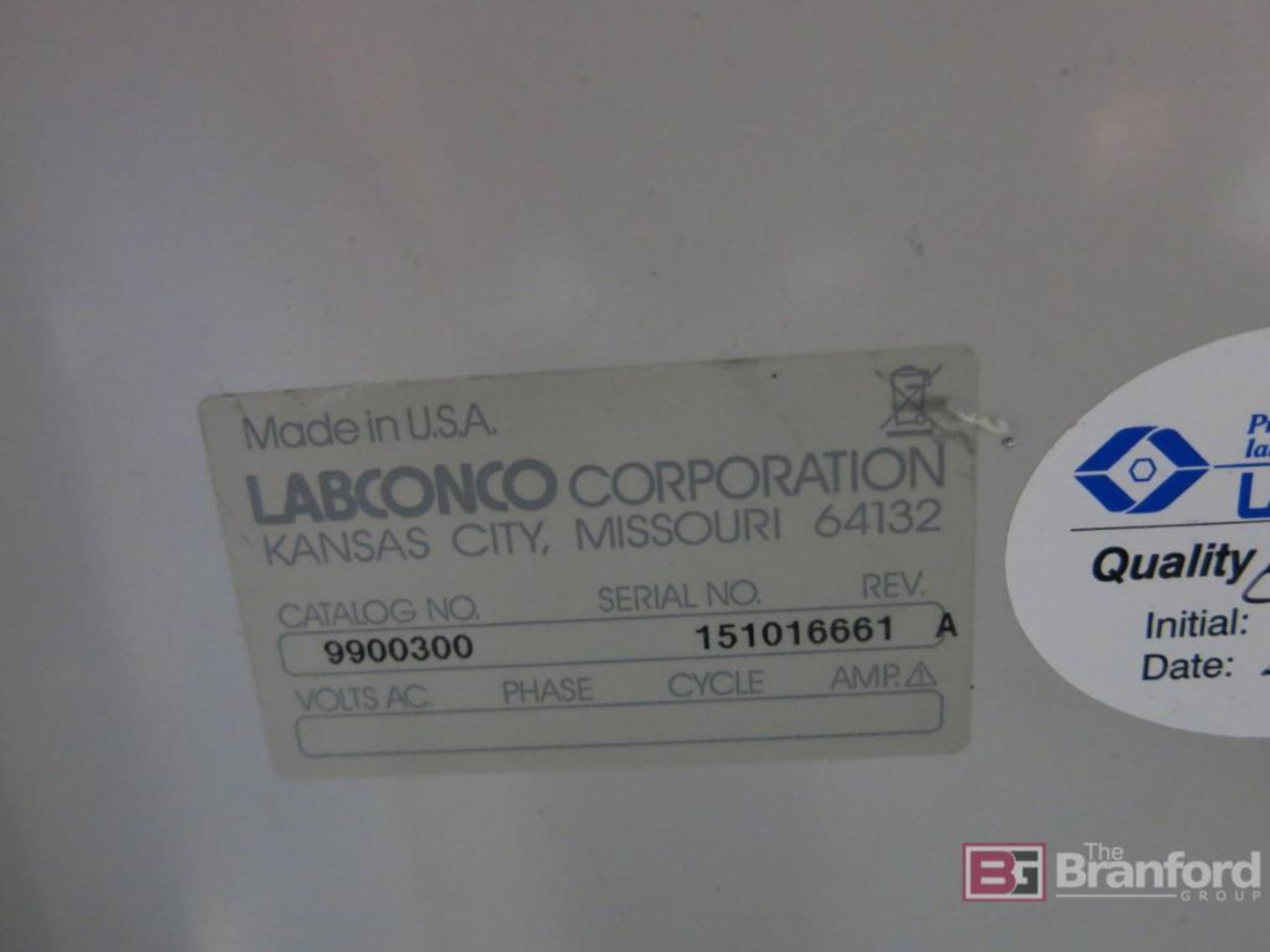 Lot of (2) Labconco Storage Base Units, Model 990130024573 - Image 6 of 7