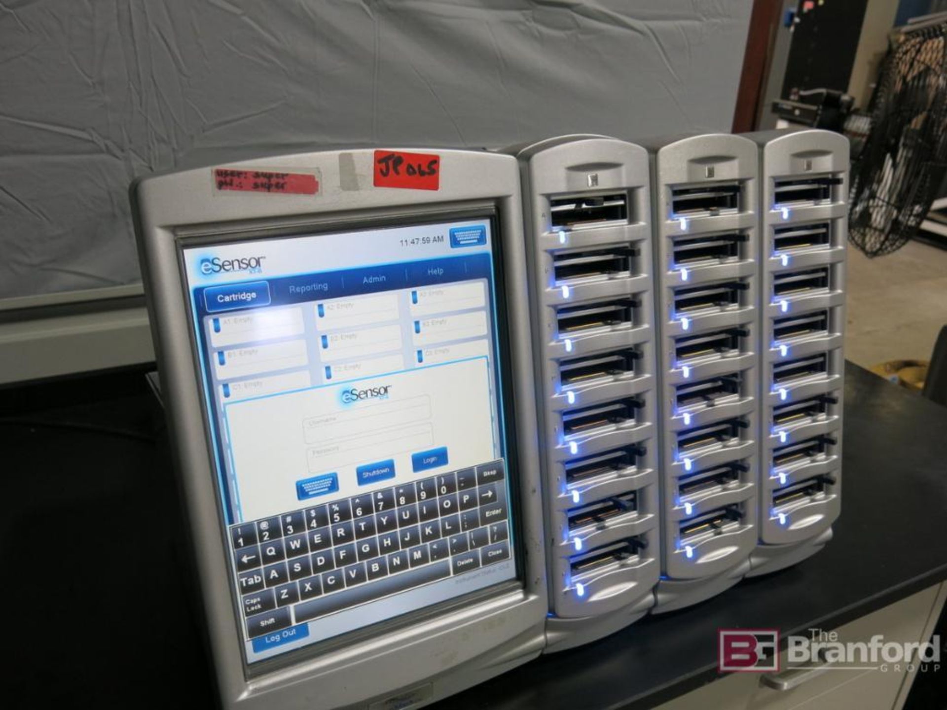 Genmark DX, (1) E Sensor XT8 w/ (24) Stations, POC Analyzer - Image 2 of 7