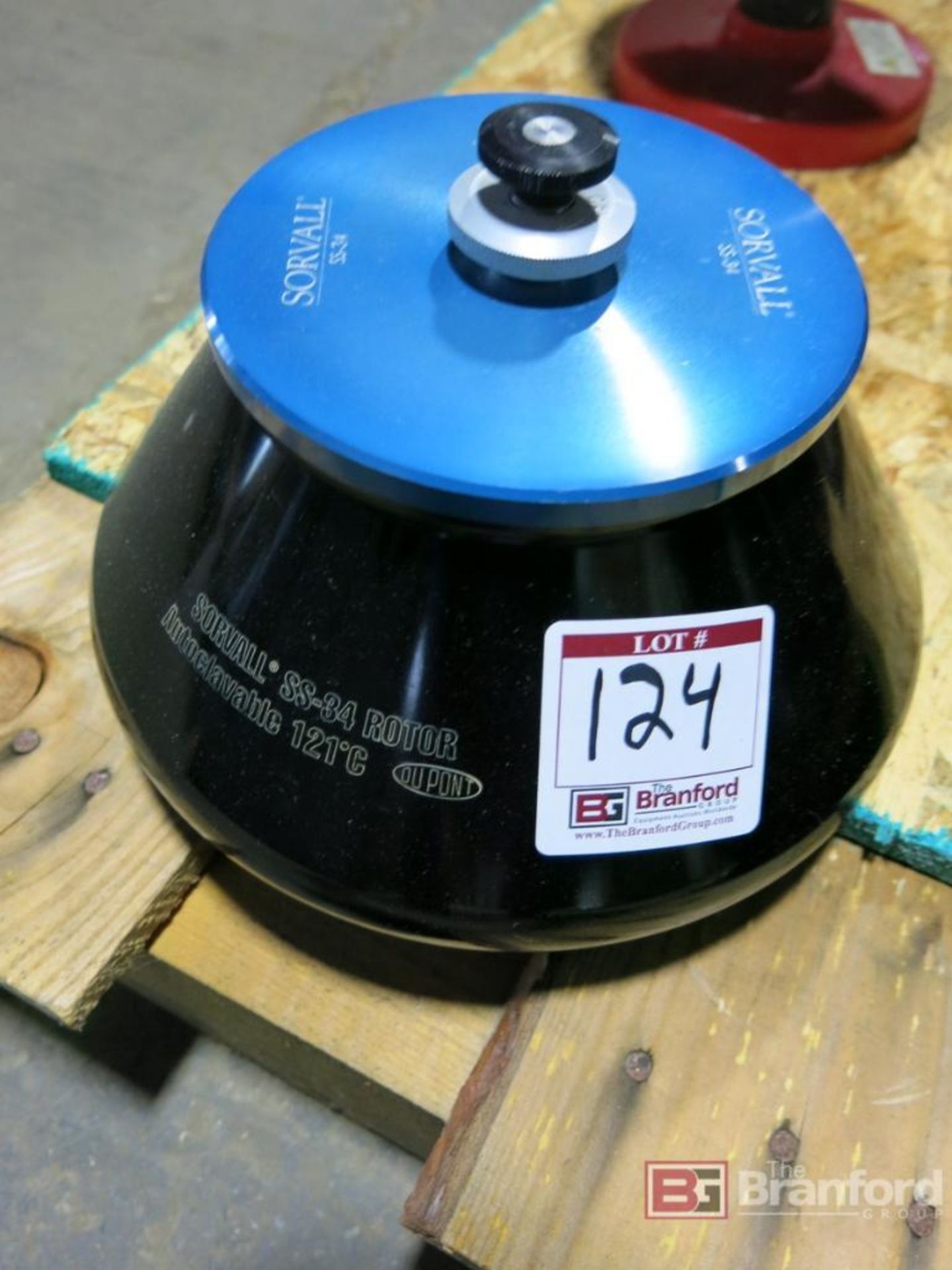 Sorvall SS34 8 x 50ml 20,500-RPM Fixed Angle Rotor