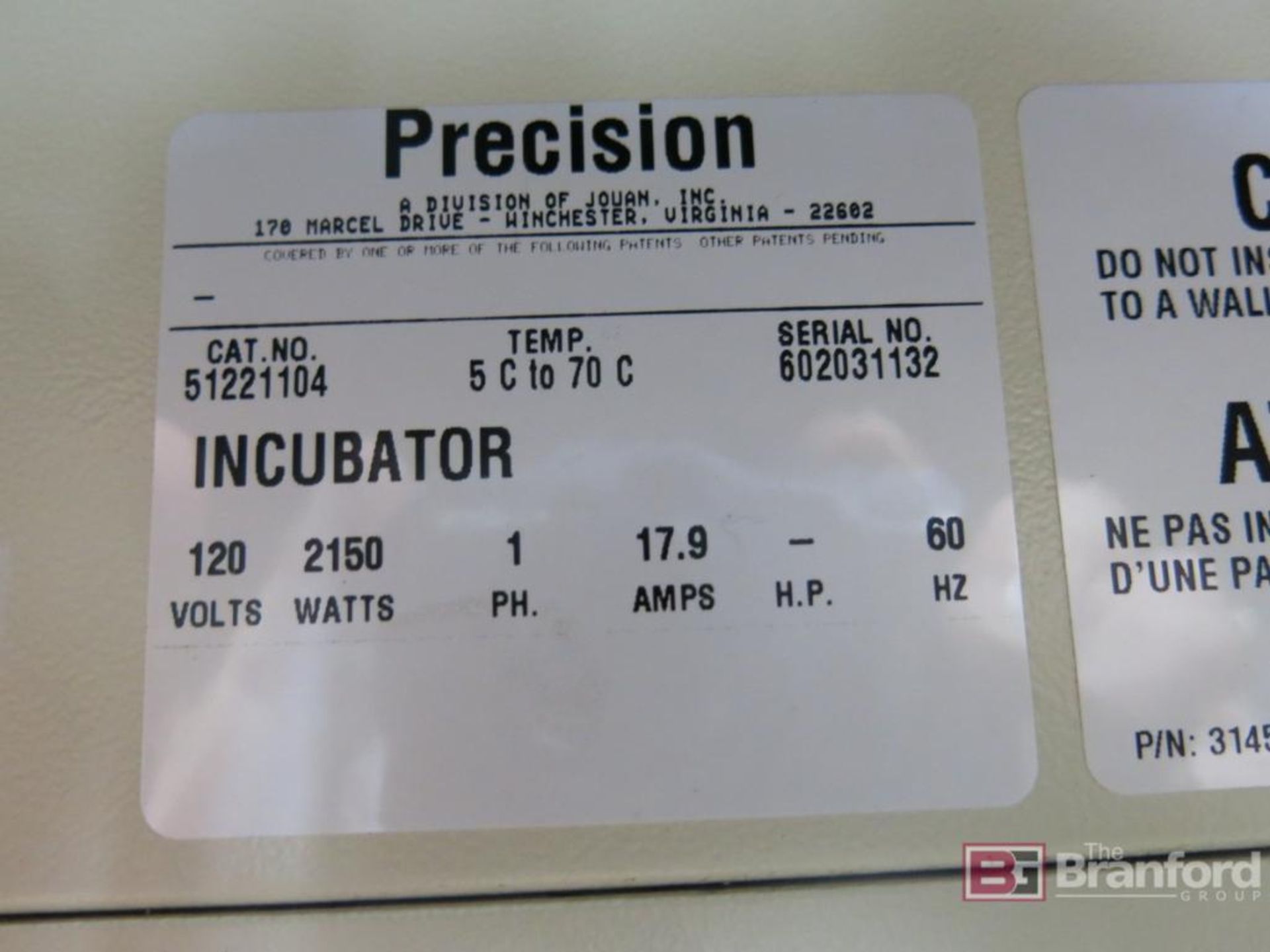 Thermo Precision 30 MR Mechanical Convection Incubator - Image 4 of 4