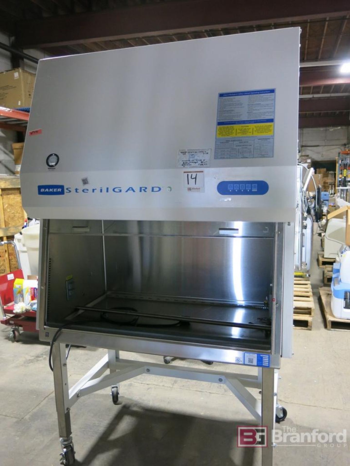 Baker Sterilgard 4' Free Standing Environmental Hood - Image 2 of 3