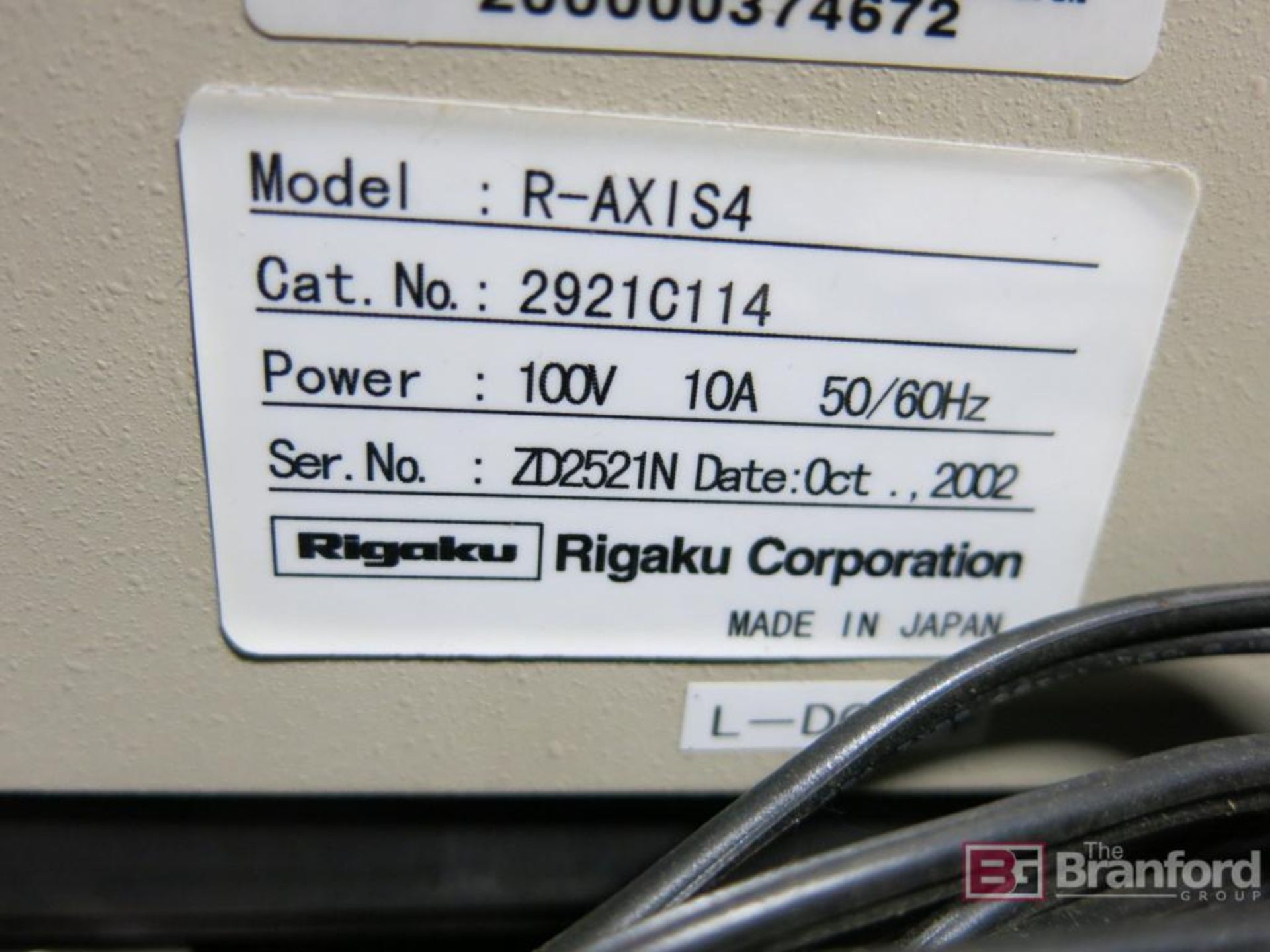 Rigaku R-Axis 4 ++ X-Ray Area Detector - Image 4 of 4