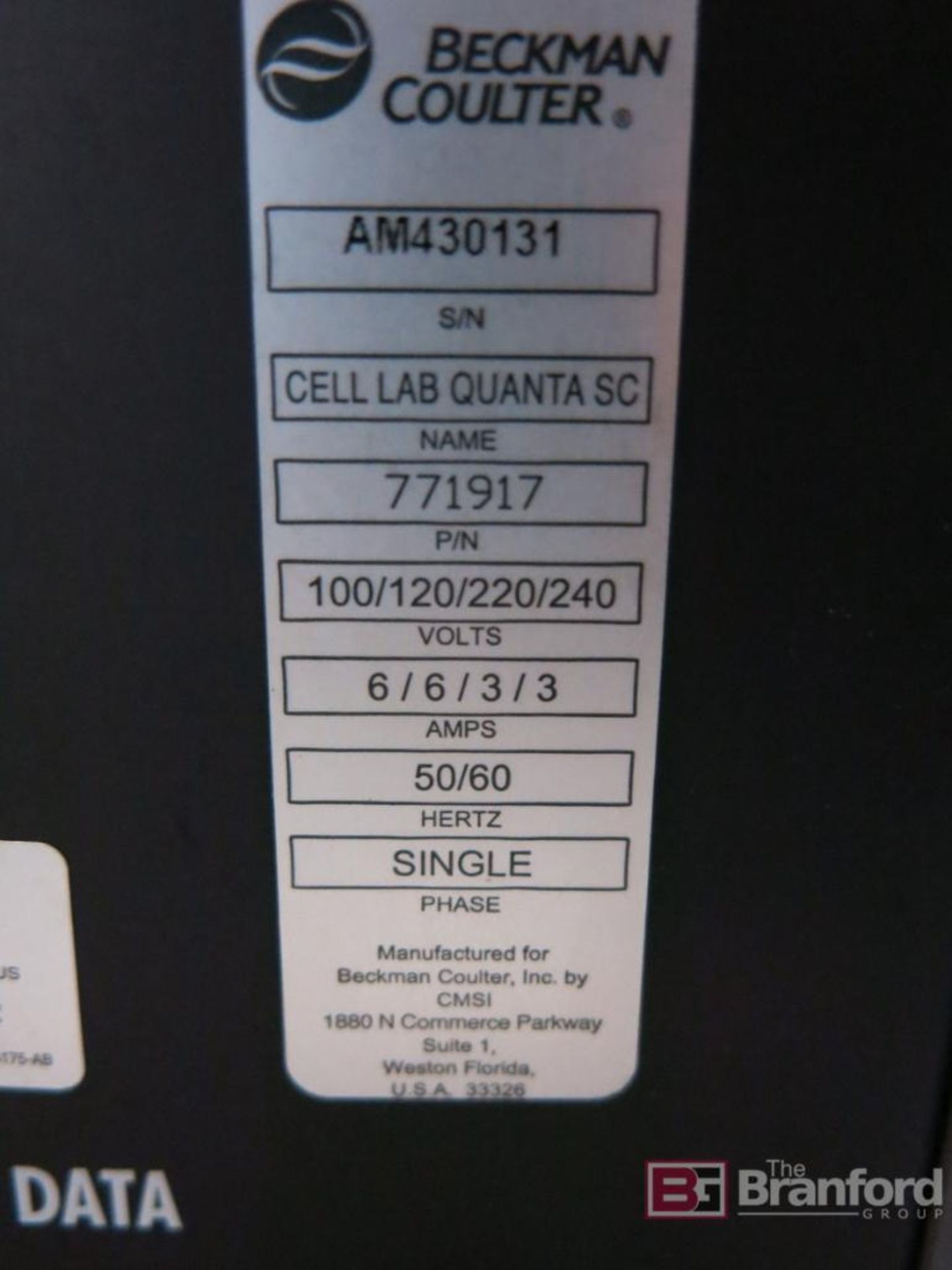Beckman Coulter Cell Lab Quanta SC Flow Cytometer System - Image 8 of 22