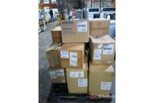 Pallet Lot of Consumables Incl But Not Limited To: Lab Coats, Tyvek ...