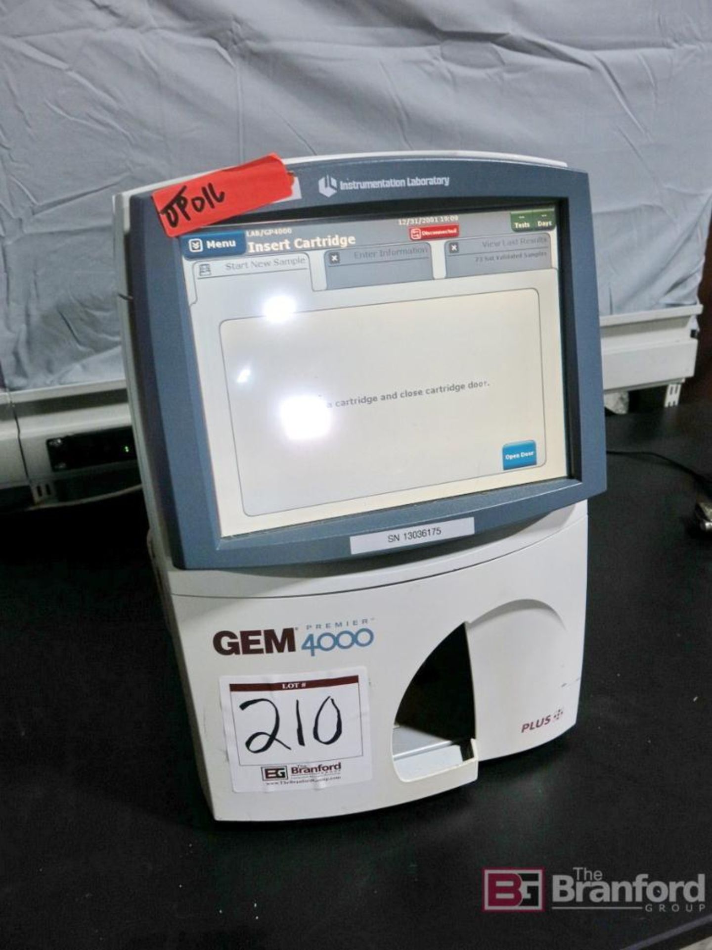 Instrumentation Laboratory Gem Premier 4000 Plus Blood Gas Analyzer - Image 5 of 8