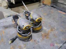 (2) Dewalt DWE6421 Orbital Palm Sanders