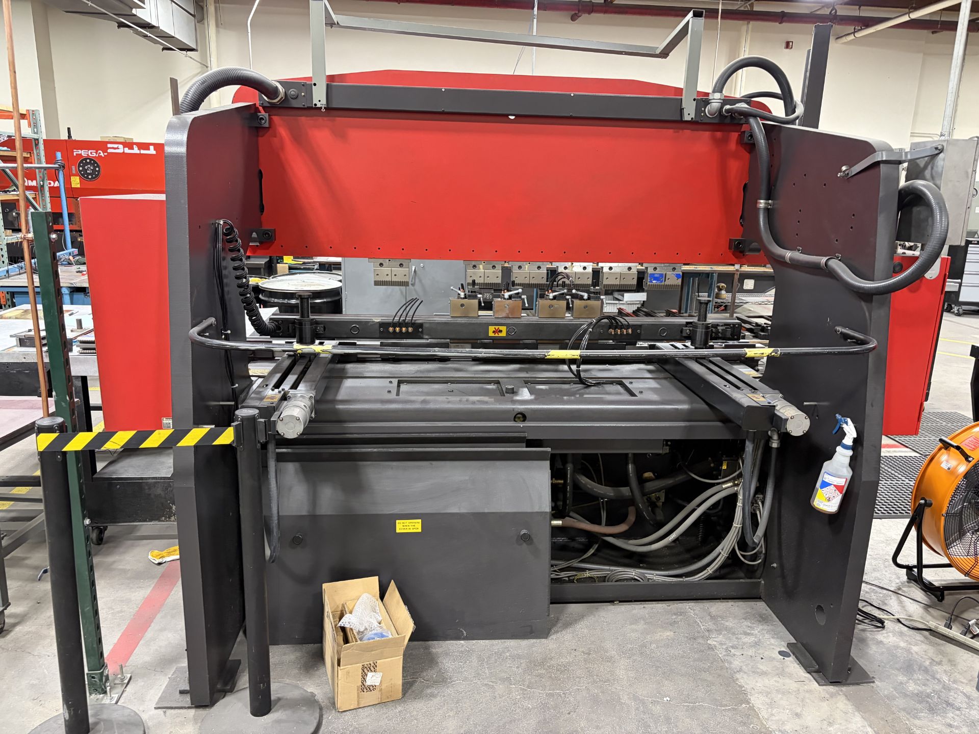 Amada RG-80 Press Brake; 80-Ton; Table Length: 2400mm
