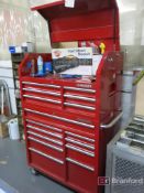 Husky 15-Drawer Open Top Heavy Duty Machinist Tool Tox