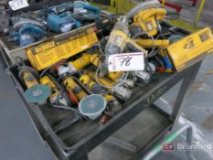 Large Lot of DeWalt Electric Tools