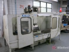 Kiwa CNC Machining Center w/ BT 40 Tool Changing Carousel